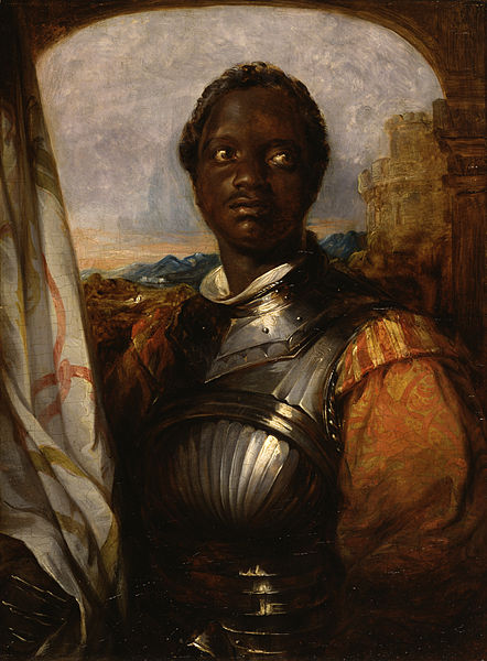 Ira Aldridge as Othello ca. 1850 by William Mulready (1786-1863)  Walters Art Museum 37.2629